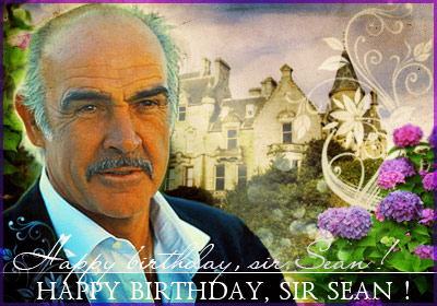 Happy Birthday, sir Sean Connery!