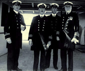Фото офицеров «Титаника».
