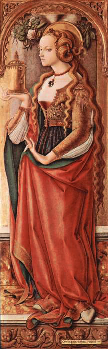 «Мария Магдалина» Carlo Crivelli, 1480 г.