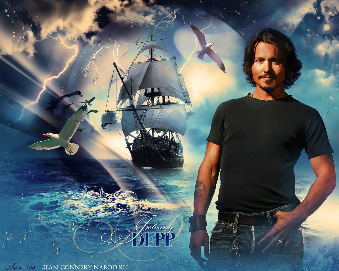   (Johnny Depp)  Wallpaper