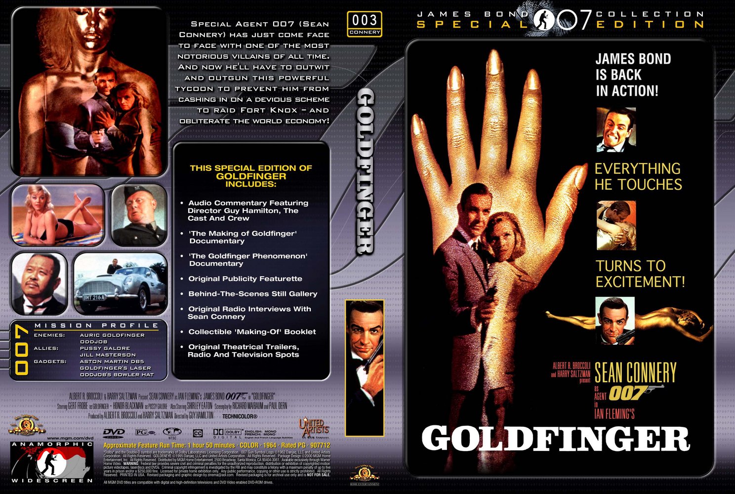 007 Постеры к фильму "Голдфингер" / Goldfinger.