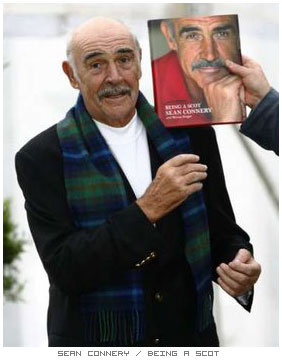 Шон Коннери на Эдинбургском книжном фестивале представляет свою книгу «Быть шотландцем»